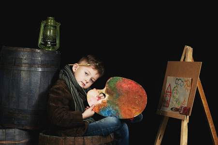 男孩的艺术家图片