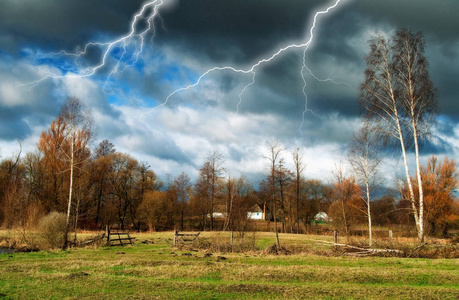 乌云闪电图片 乌云闪电素材 乌云闪电插画 摄图新视界