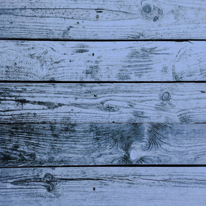 木材纹理背景, 蓝色木板。木墙花纹