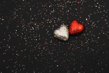 s Day background with a hearts