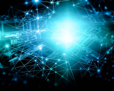 技术背景.射线符号 wi-fi,互联网, 电视, 手机和卫星通信照片