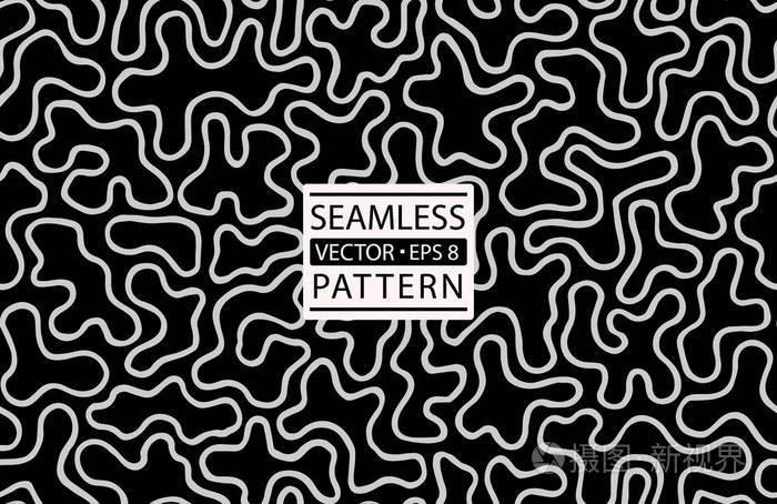 无缝牛皮时尚图案长颈鹿斑点狗斑马动物皮毛的皮纹图案奶牛纺织印花