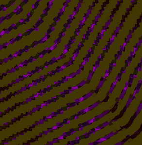 抽象的几何背景。 规则条纹图案，波浪纹，紫罗兰色，橄榄绿对角紫色。