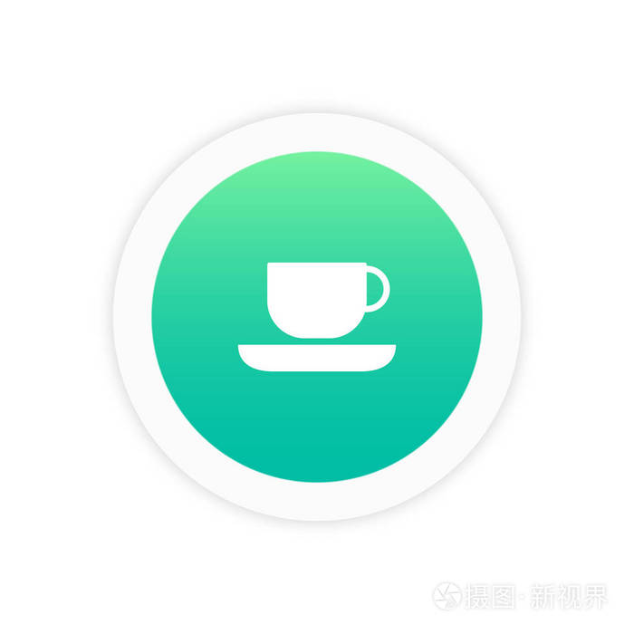 杯子图标标志