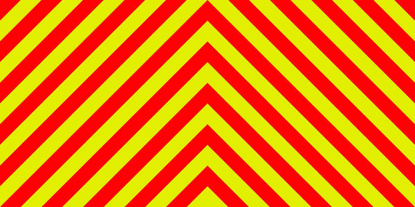 救护车紧急背景标志黄色和红色条纹对角, 救护车紧急对角线条纹, 交通