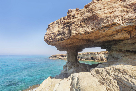 圣纳帕纳帕, 塞浦路斯。Cavo 希腊海角的海洞