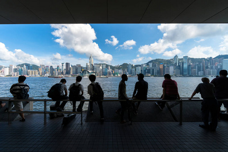 香港城市风貌下午图片