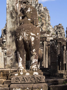 柬埔寨吴哥寺庙拜杨寺