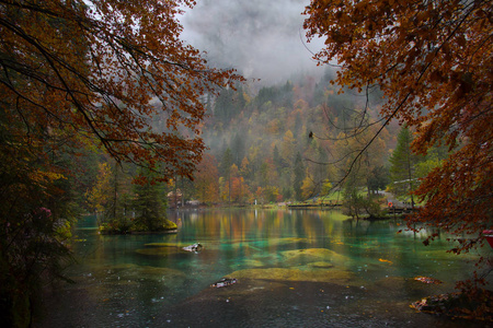 瑞士 Blausee 水晶湖