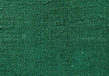 纺织品纹理接近绿色麻袋或麻布图案背景与复制空间的文本装饰。