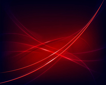 暗红色背景带光条纹和镜面反射照片