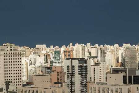 巴西圣保罗市的空中照片