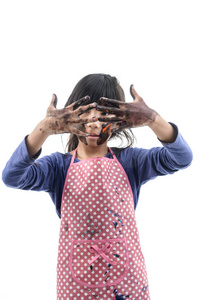 小女孩脏脚丫图片