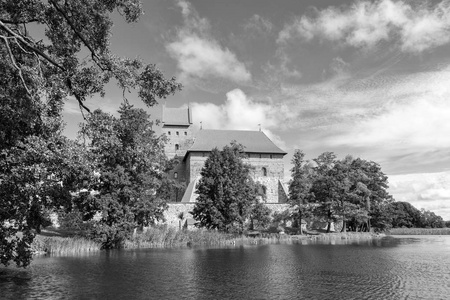 特拉凯城堡, 在一个海岛在 Galve 湖, 在立陶宛