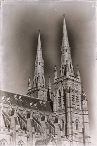 悉尼奥塔利亚的古建筑圣玛丽教堂