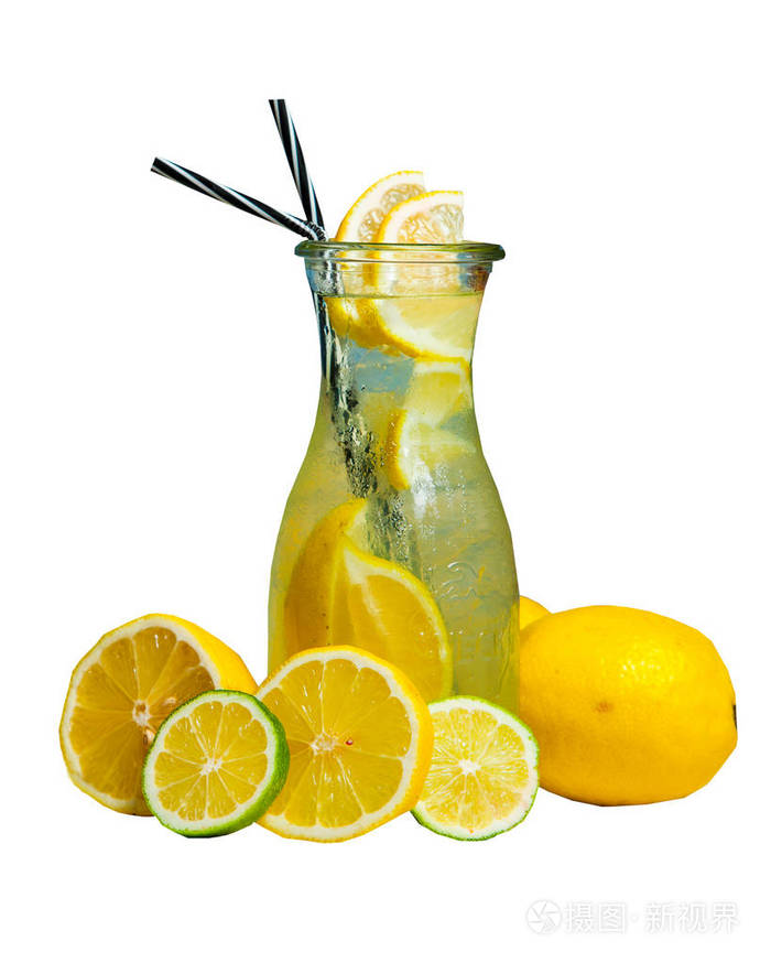 柠檬水的背景