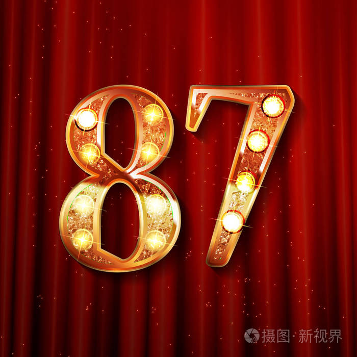 87周年庆典设计