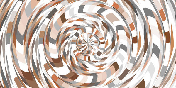 褐色圈子艺术行动背景。轮轮节奏背景。中心理念