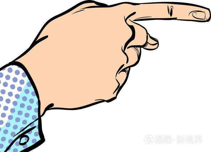 用食指的男性手一个人指着手指一个男人在解释什么生意人给忠告