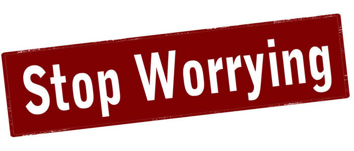 试着邮票别担心邮票照片