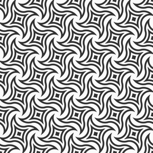 旋转几何形状的无缝图形照片