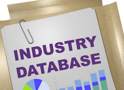 3商业文件中的工业数据标题D图