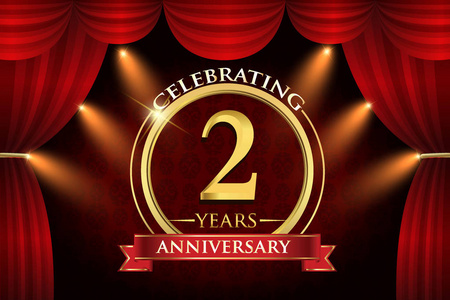 两周年庆祝图片