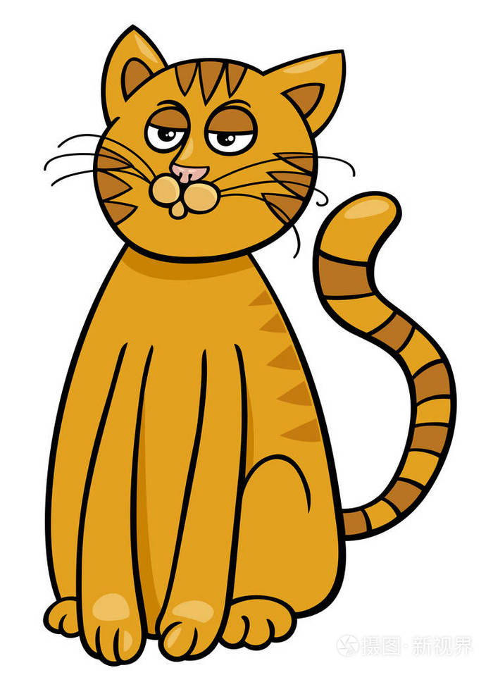 国产猫卡通漫画动物性格