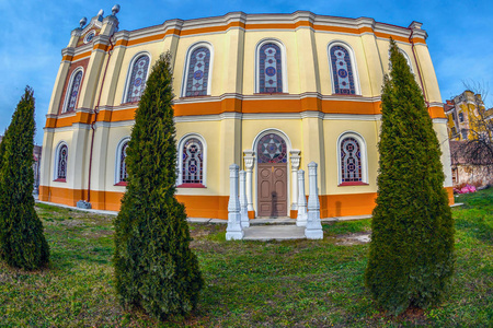 奥拉迪亚,罗马尼亚东正教会堂的背面