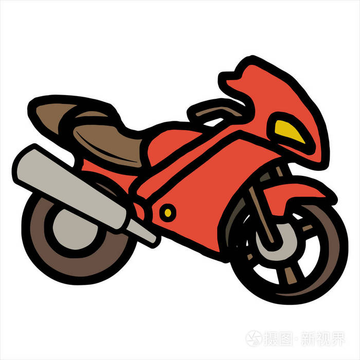 可爱的卡通摩托车在白色背景上为孩子们打印t恤彩色书有趣和友好的性格为孩子们 插画 正版商用图片115sgd 摄图新视界 可爱的卡通摩托车在白色背景上为孩子们打印t恤彩色书有趣和友好的性格为孩子们 插画 正版商用图片115sgd 摄图新视界