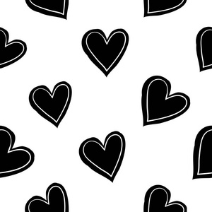 s day  background with hearts, vector illustration 