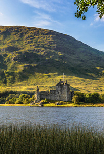 Kilchurn 城堡的废墟在苏格兰
