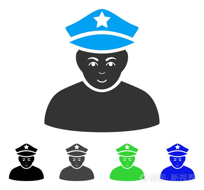 快乐陆军通用矢量图标