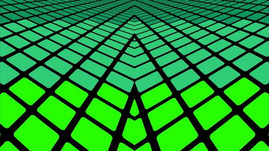 无限绿色瓷砖背景插图绿色几何抽象背景