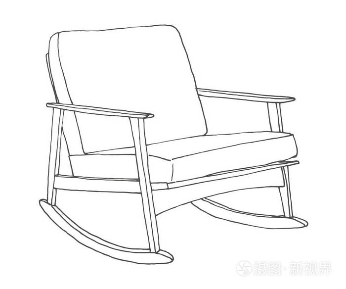 有创意的椅子简笔画图片