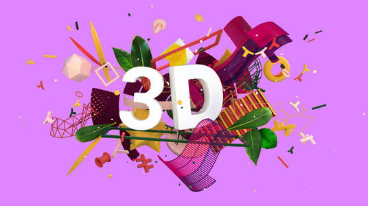 抽象3d 符号