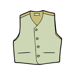 可爱的卡通外套,白色背景,儿童打印,t恤,彩色书,有趣和友好的性格,为