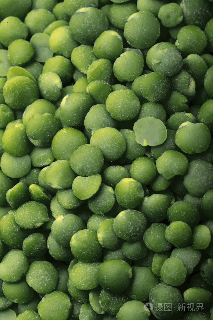 绿色小扁豆关闭纹理选择性焦点绿色小扁豆的质地
