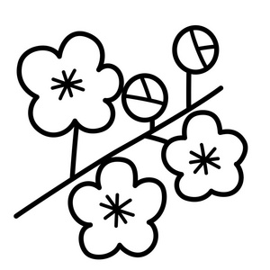 手绘,写意画,集合-花可爱的卡通花在白色背景上为孩子们打印t恤彩色书