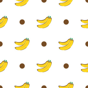 图案香蕉图形水果