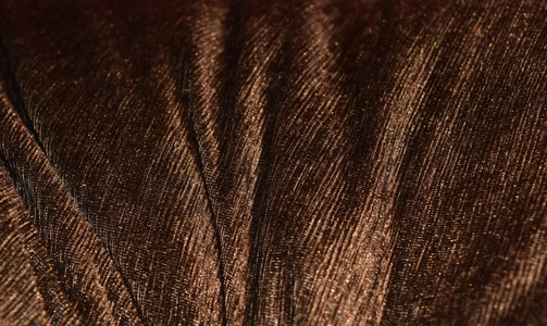 棕金色天鹅绒的曲波柔面图片