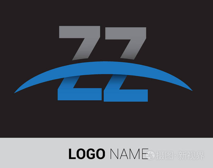 zz字母标志企业和公司的初始标志标识