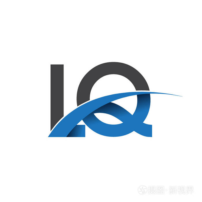 lq字母标志企业和公司的初始标志标识
