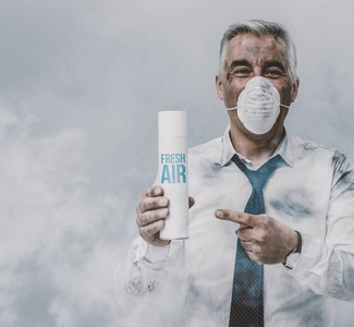 商人广告喷雾空气净化器图片