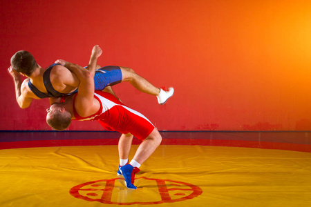 摔跤地毯图片