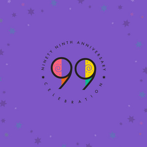 企业数数字数字99数字标志图标几何企业身份矢量图照片