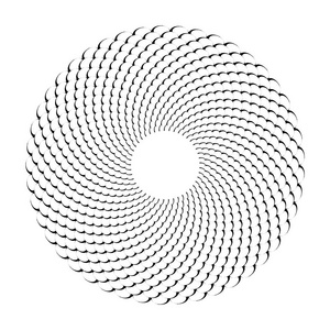 抽象旋转圆形图案照片