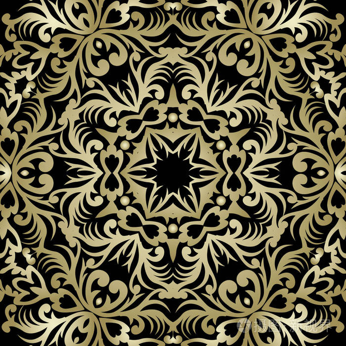 矢量巴洛克式装饰维多利亚风格.华丽的设计元素.设计器工具包.