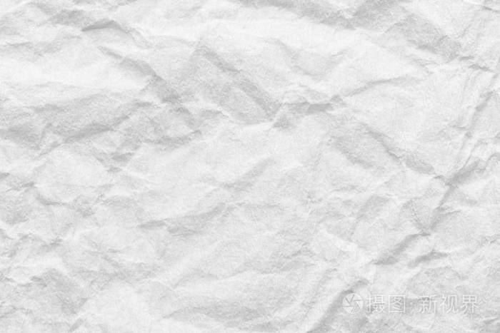 折痕纸纹理白色背景摘要