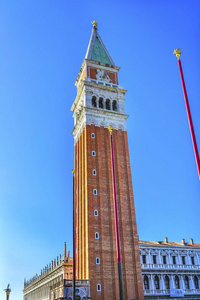 钟楼钟楼圣马克广场广场威尼斯意大利
